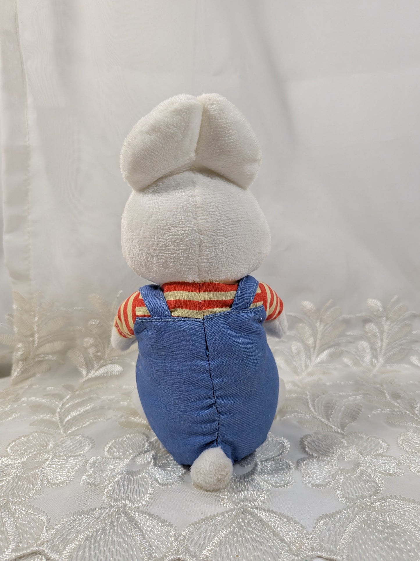 Ty Beanie Baby - Max The Bunny From Max And Ruby The Children's TV Show (7in) No Tag - Vintage Beanies Canada