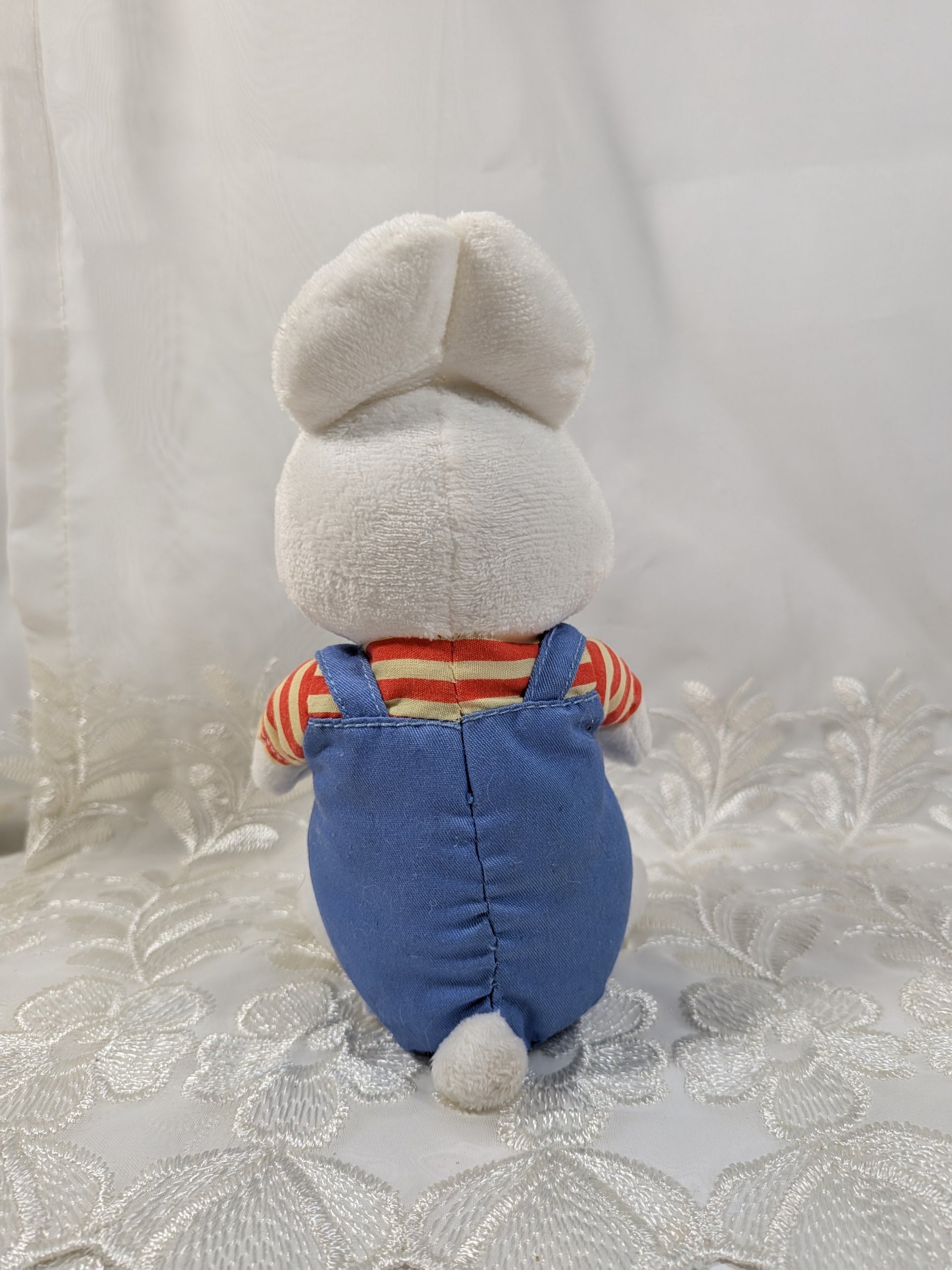 Ty Beanie Baby - Max The Bunny From Max And Ruby The Children's TV Show (7in) No Tag - Vintage Beanies Canada