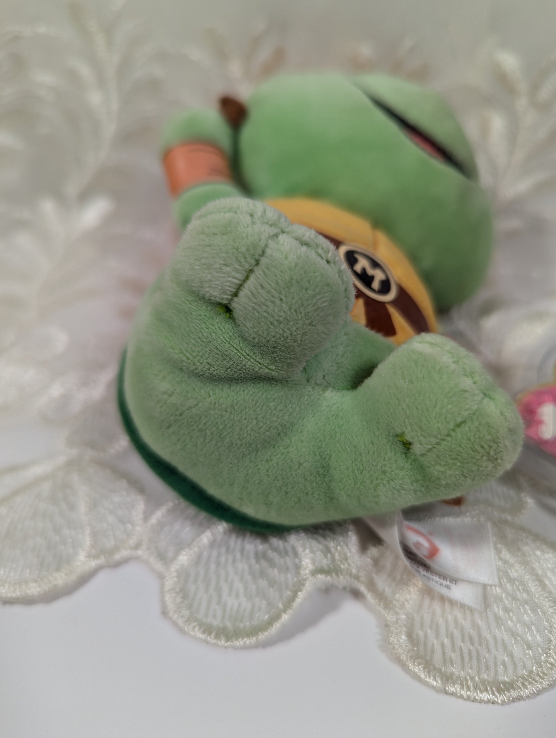 Ty Beanie Baby - Michelangelo The Teenage Mutant Ninja Turtles (6 in) Faded Tag - Vintage Beanies Canada