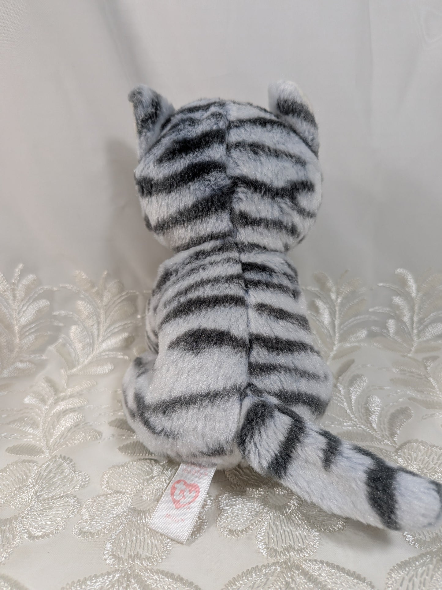 Ty Beanie Baby - Millie The Gray Tabby Cat (6in) No Tag - Vintage Beanies Canada