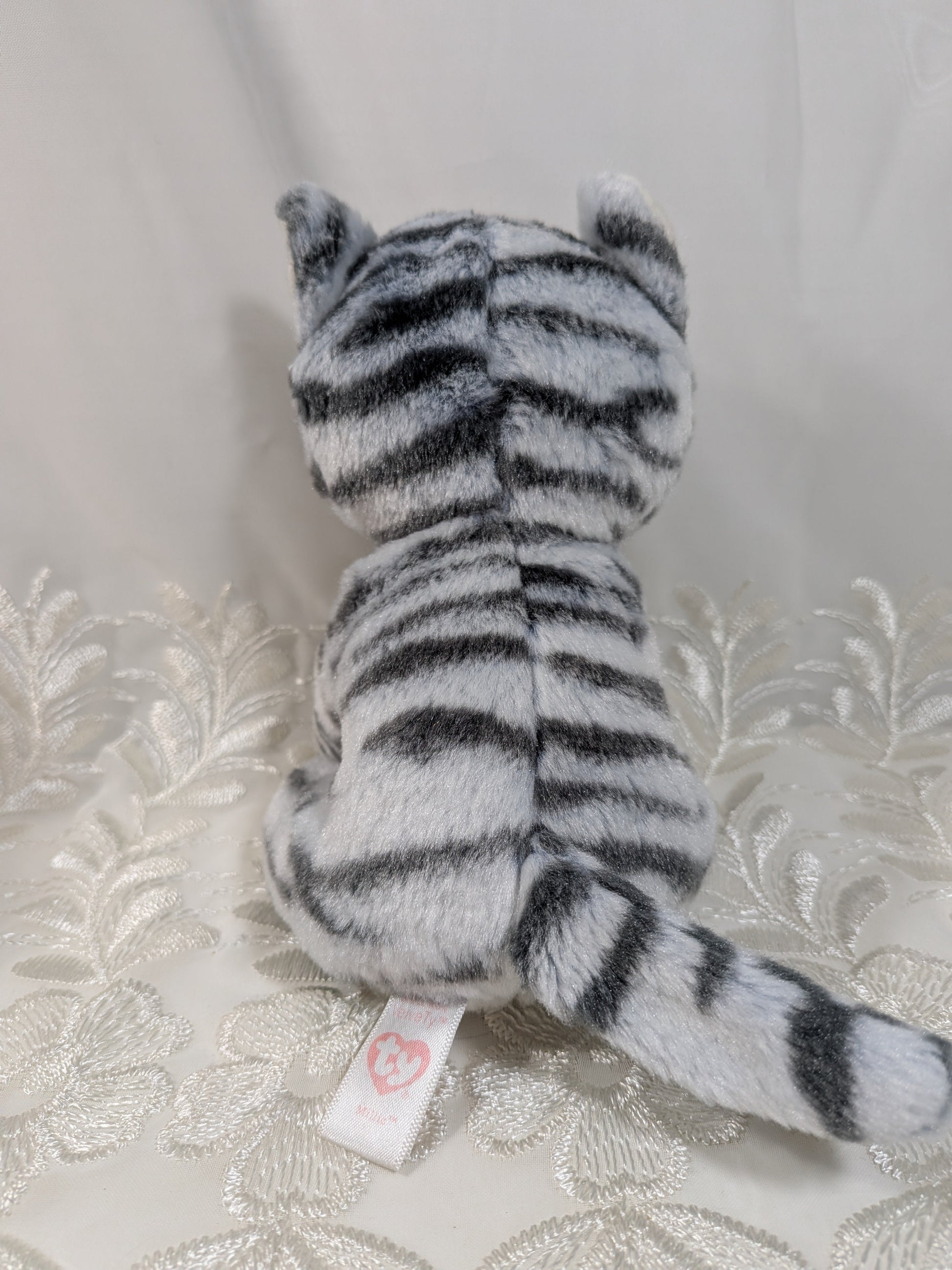 Ty Beanie Baby - Millie The Gray Tabby Cat (6in) No Tag - Vintage Beanies Canada