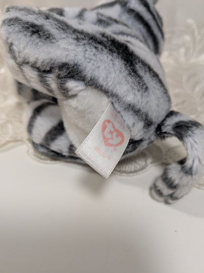 Ty Beanie Baby - Millie The Gray Tabby Cat (6in) No Tag - Vintage Beanies Canada
