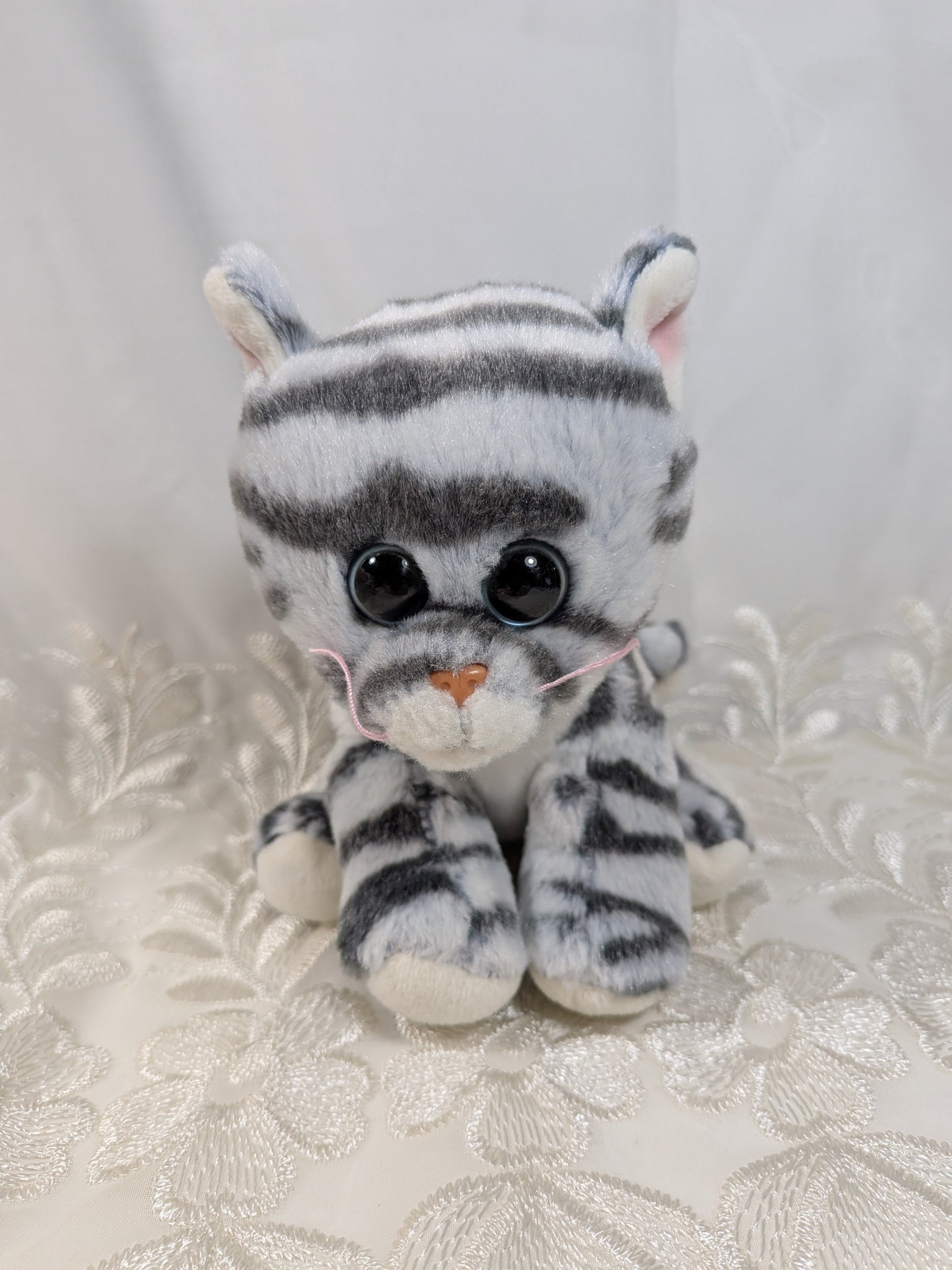 Ty Beanie Baby - Millie The Gray Tabby Cat (6in) No Tag - Vintage Beanies Canada