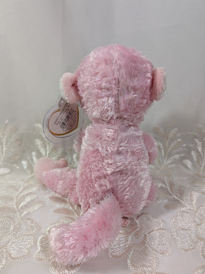 Ty Beanie Baby - Mischief The Pink Monkey (6in) - Vintage Beanies Canada