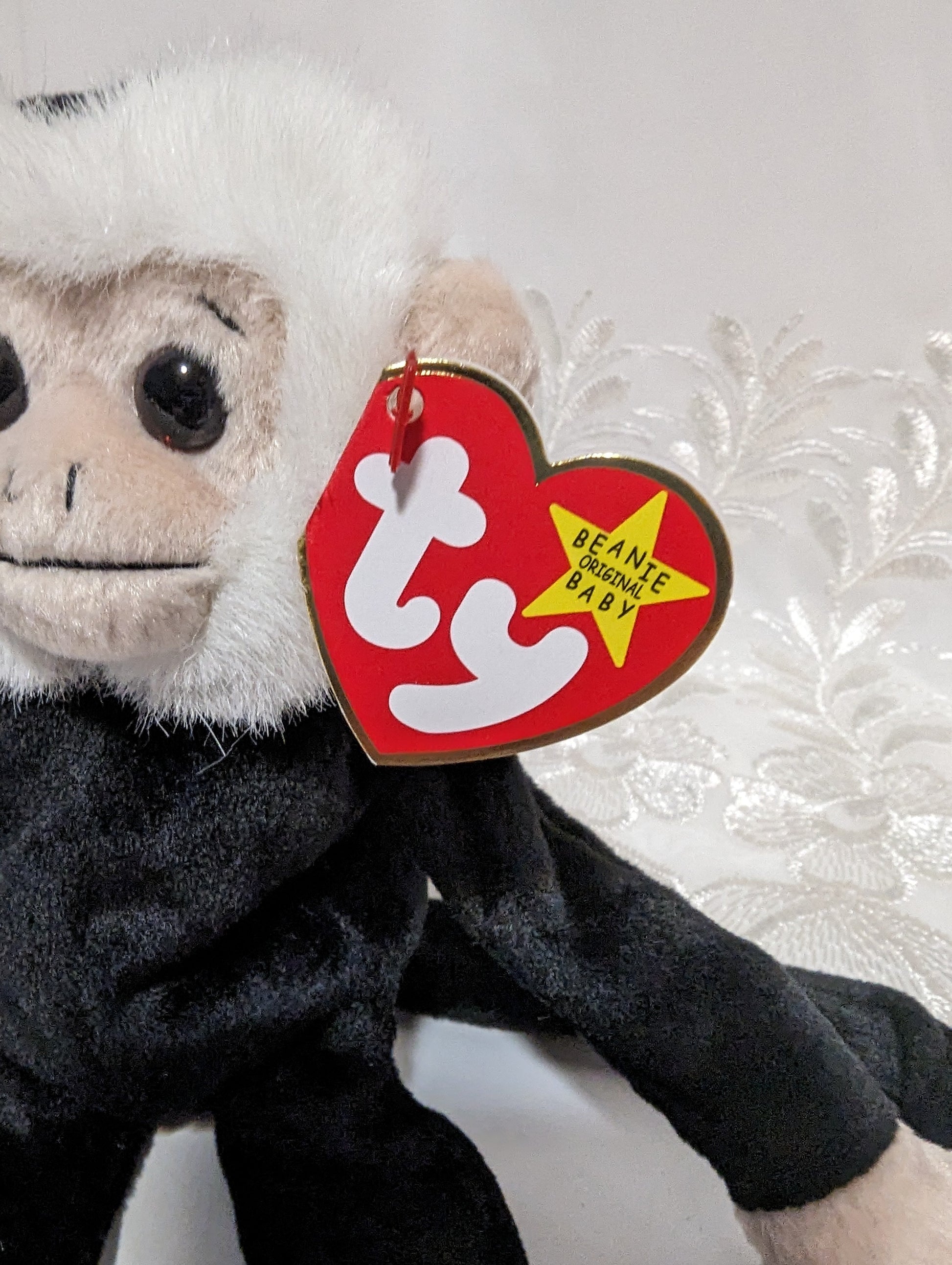 Ty Beanie Baby - Mooch The Spider Monkey (6in) - Vintage Beanies Canada