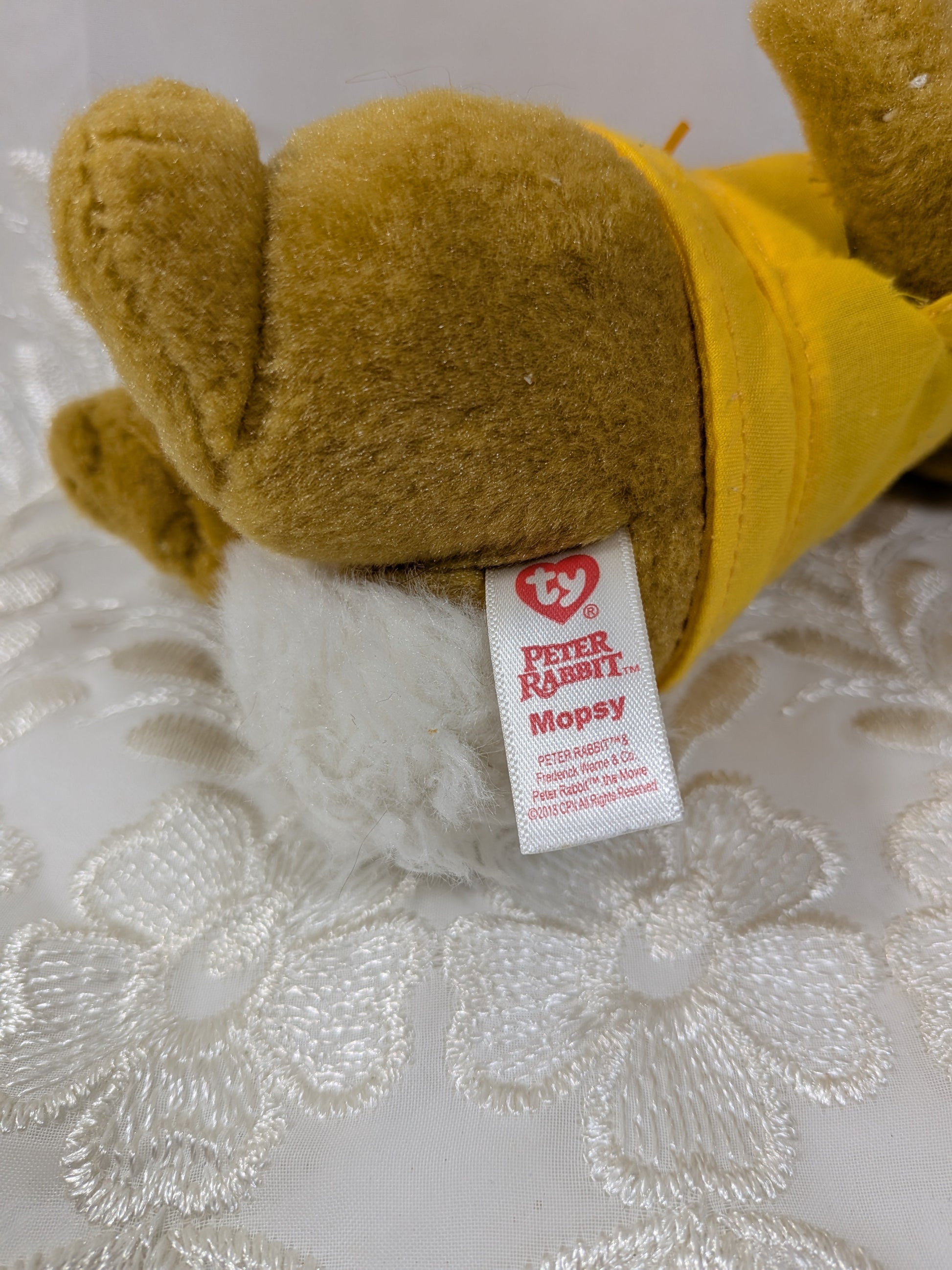 Ty Beanie Baby - Mopsy The Bunny from Peter Rabbit (8.5in) No Tag - Vintage Beanies Canada