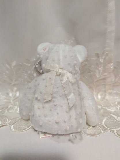 Ty Beanie Baby - Mrs. The Bride Bear (8.5in) - Vintage Beanies Canada