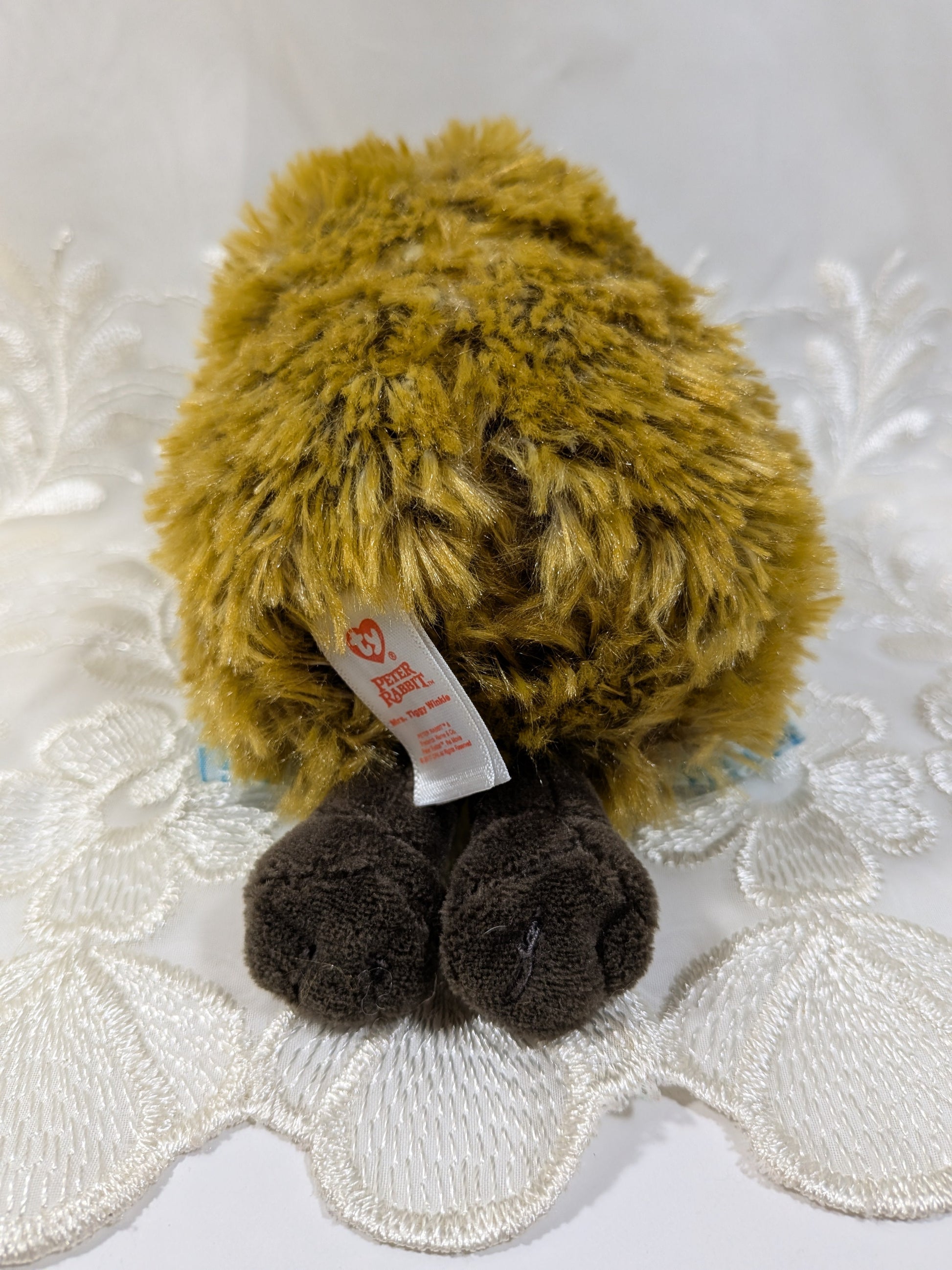 Ty Beanie Baby - Mrs. Tiggy - winkle The Hedgehog from Peter Rabbit (6 in) No Hang Tag - Vintage Beanies Canada
