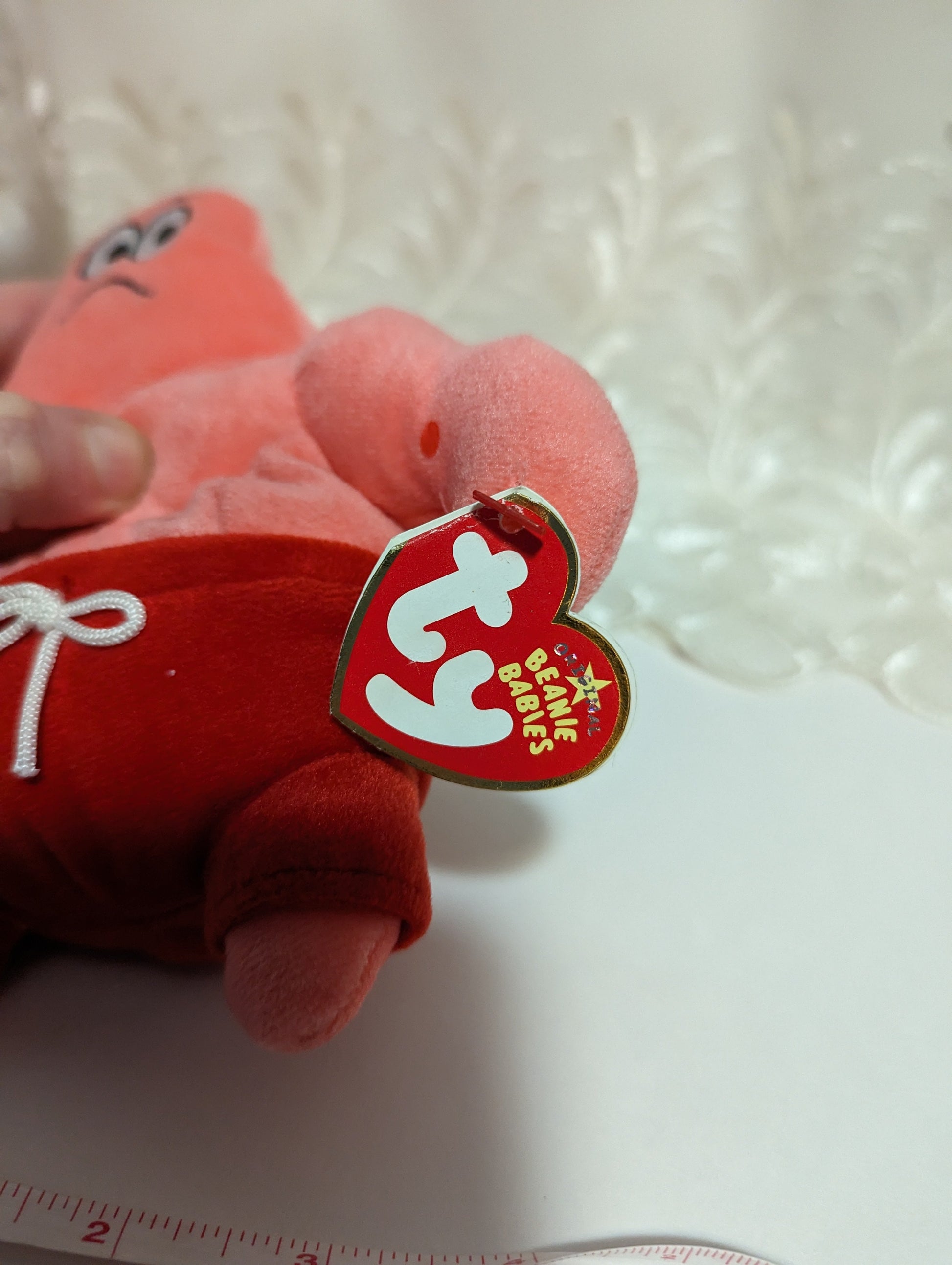 Ty Beanie Baby - Muscle Man Star Patrick The Starfish (6in) - Vintage Beanies Canada