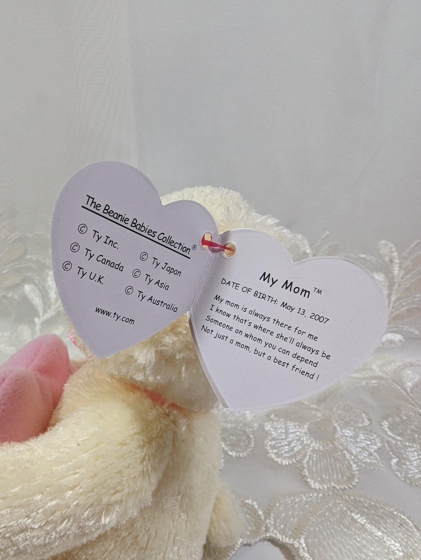 Ty Beanie Baby - My Mom The Mother's Day Bear (6.5in) - Vintage Beanies Canada