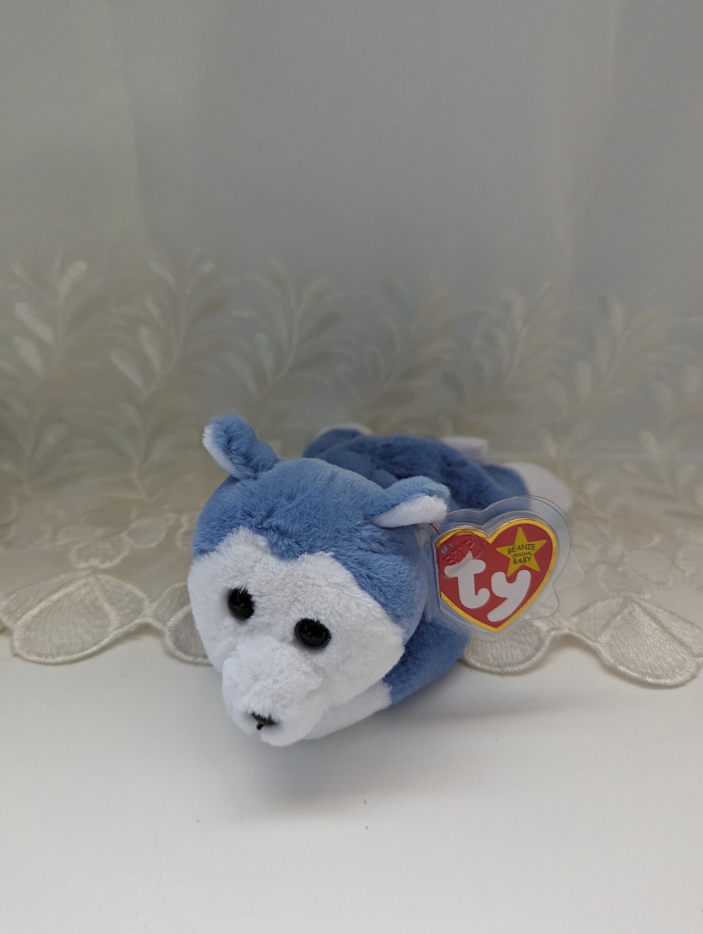 Ty Beanie Baby - Nanook II The Blue Husky (8in) 30th Anniversary - Series 4 - Vintage Beanies Canada