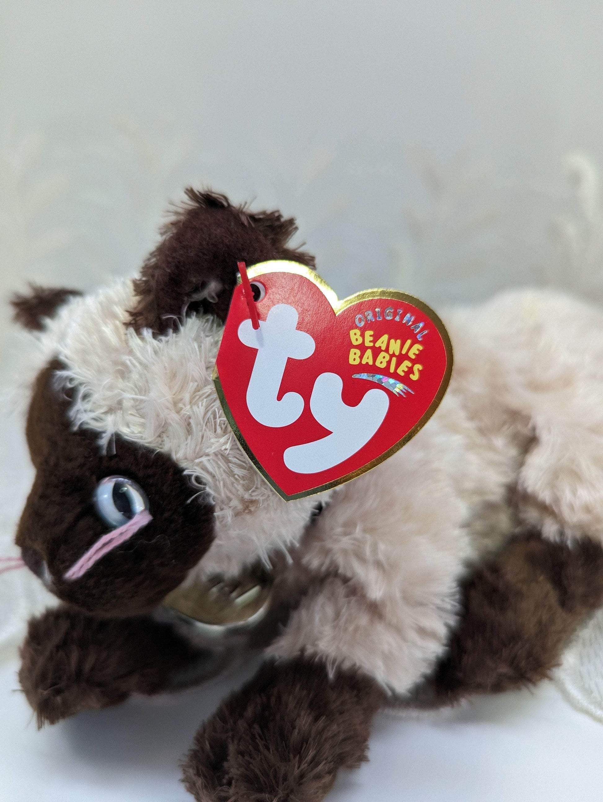 Ty Beanie Baby - Nermal The Cat From Garfield (8in) - Vintage Beanies Canada