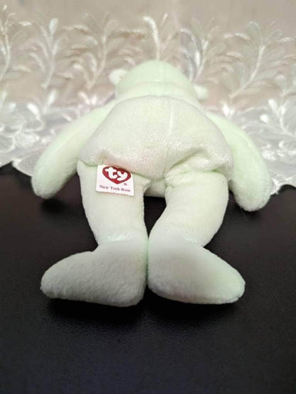 Ty Beanie Baby - New York Rose The Bear (8.5in) Non-mint Hang Tag - Vintage Beanies Canada