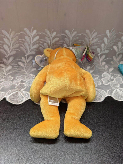 Ty Beanie Baby - November Birthday Bear With Hat (9in) - Vintage Beanies Canada