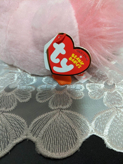 Ty Beanie Baby - Odette The Pink Swan (6in) Near Mint - Vintage Beanies Canada