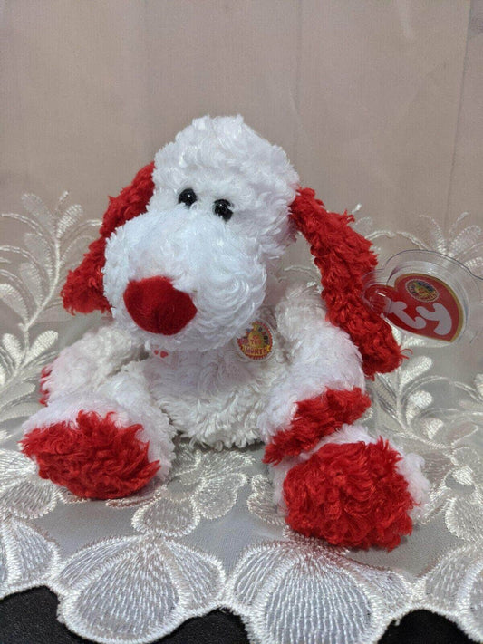 Ty Beanie Baby Of The Month - Adonis The Valentine's Day Dog - February 2005 - Vintage Beanies Canada