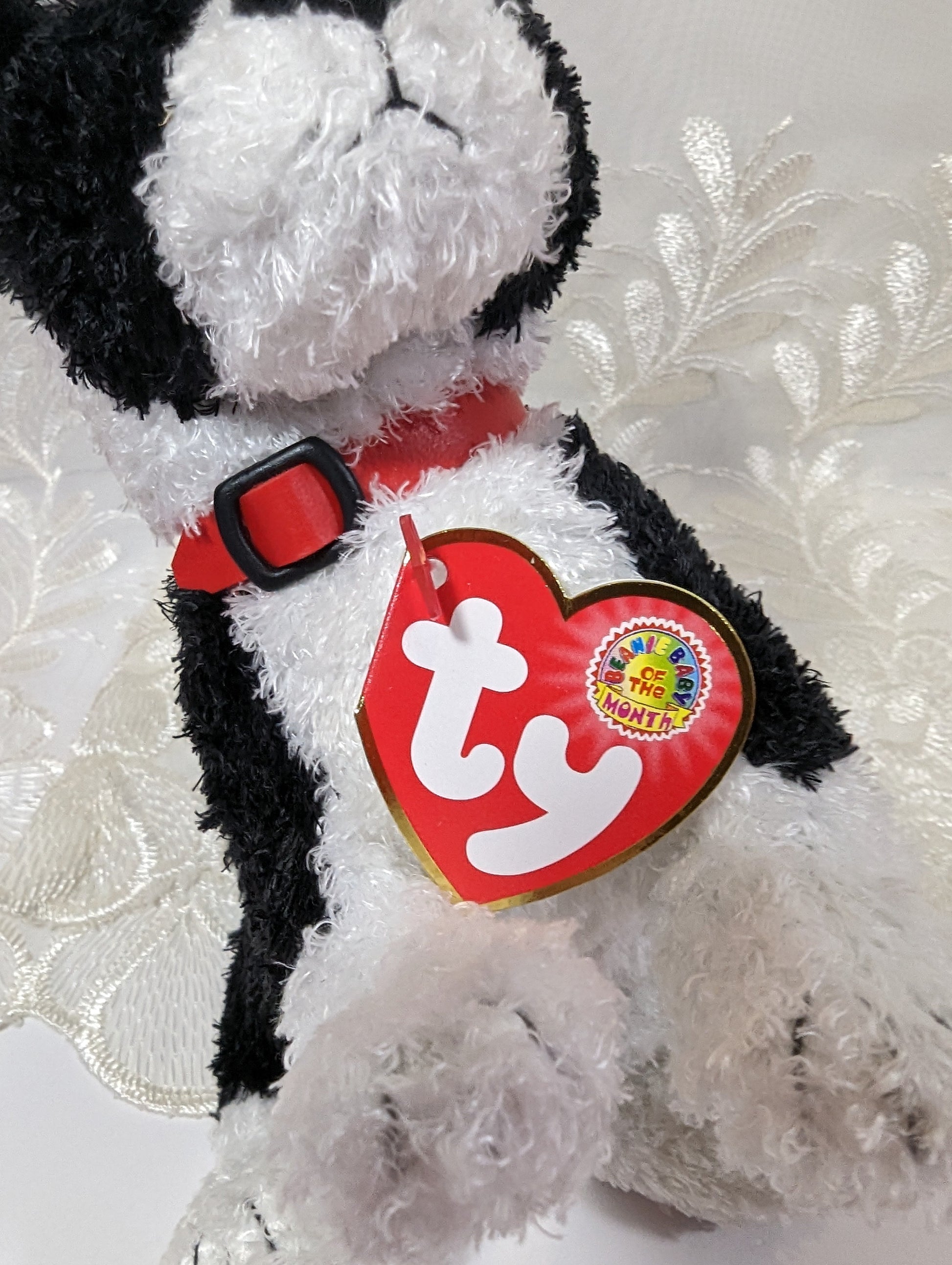 Ty Beanie Baby of the month - Barklowe The Dog (6in) September 2006 - Vintage Beanies Canada