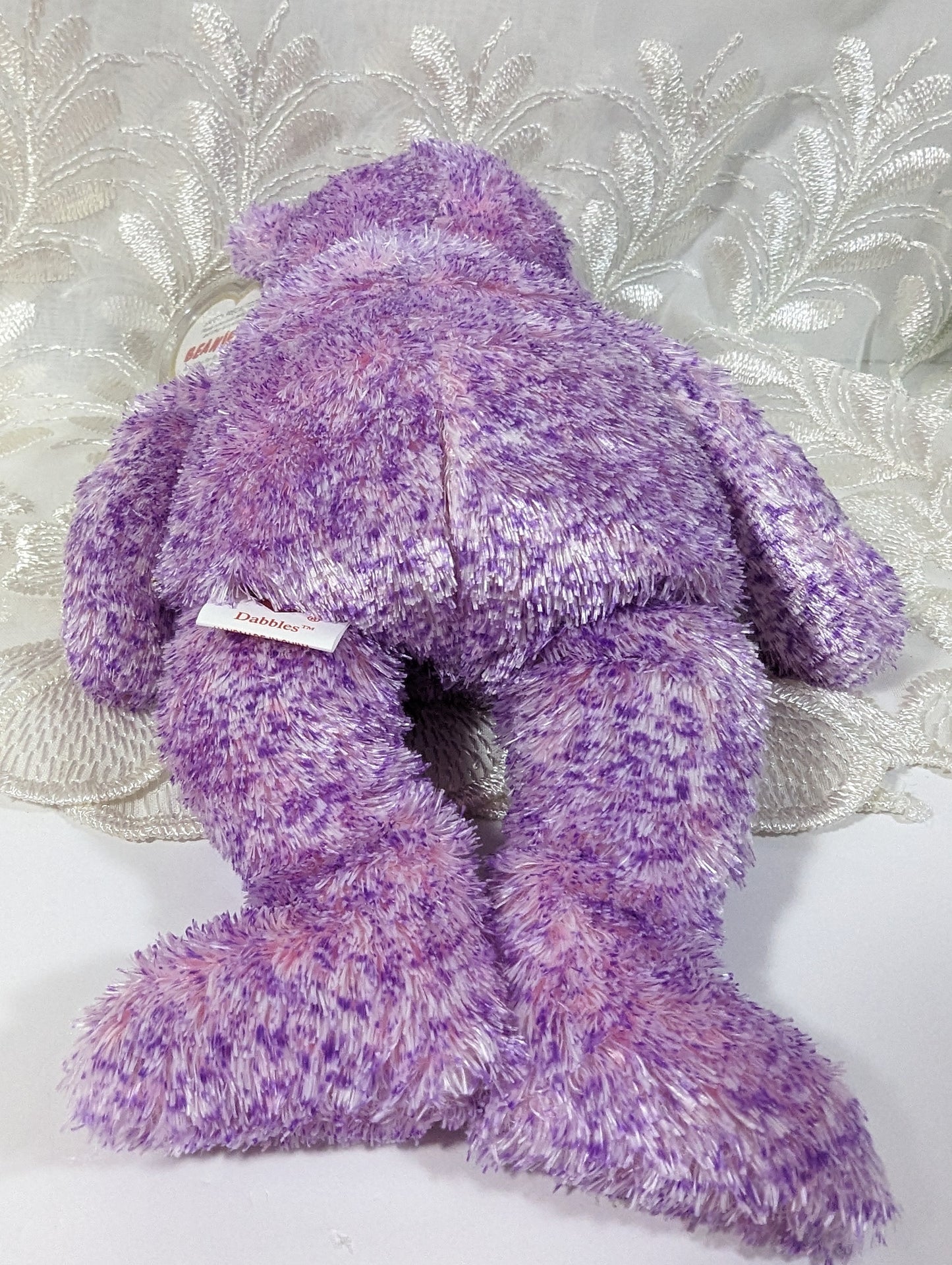 Ty Beanie Baby of the Month - Dabbles The Purple Bear (8.5in) May 2006 - Vintage Beanies Canada