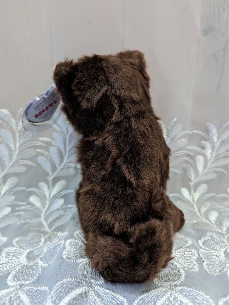 Ty Beanie Baby Of The Month - Fiddler The Brown Cat - January 2005 (6in) - Vintage Beanies Canada