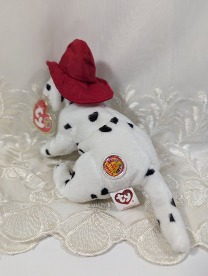 Ty Beanie Baby Of The Month - Fireplug The Dalmatian (6in) October 2004 - Vintage Beanies Canada