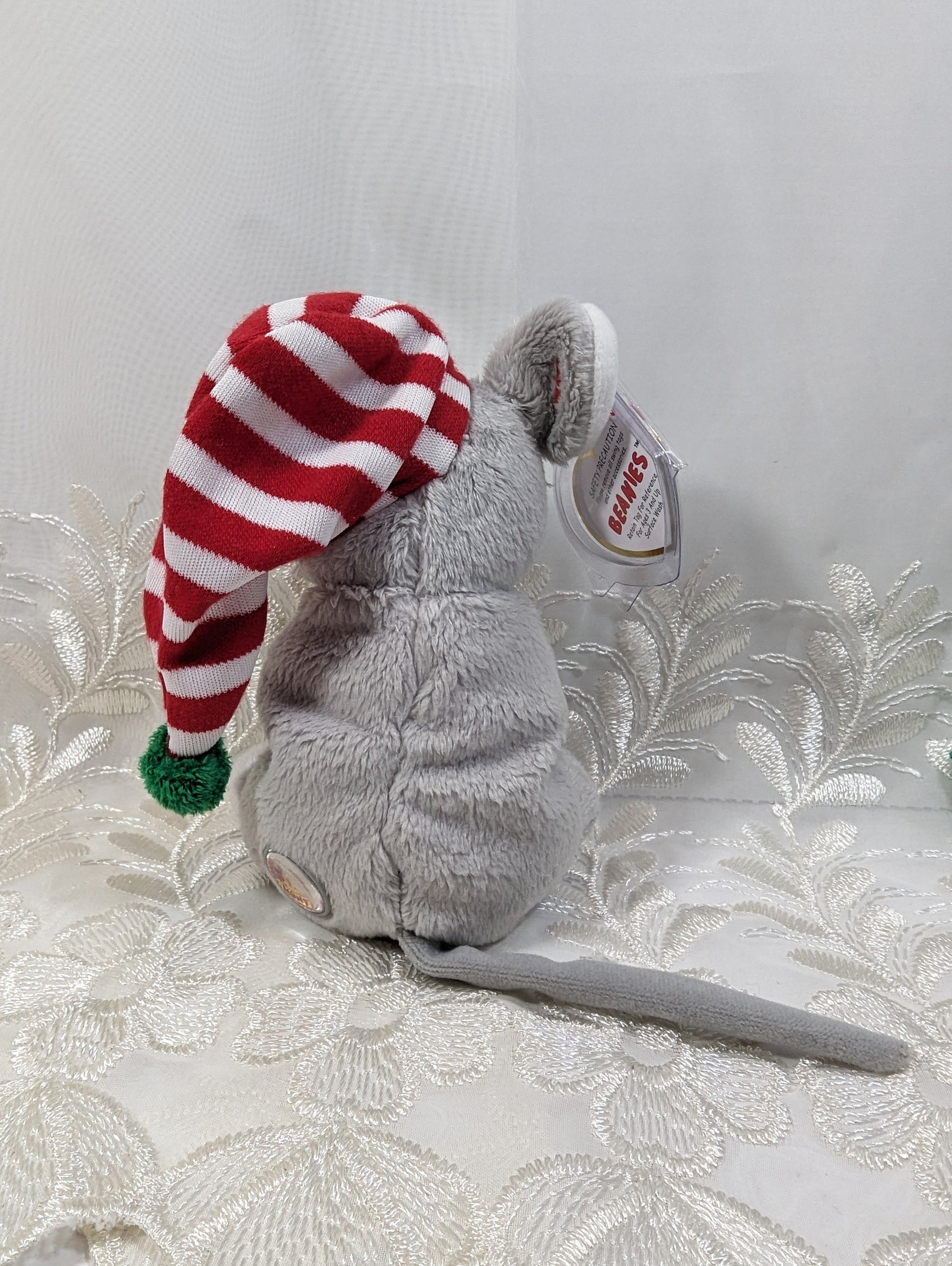 Ty Beanie Baby Of The Month - Flicker The Mouse - December 2005 (5.5in) - Vintage Beanies Canada