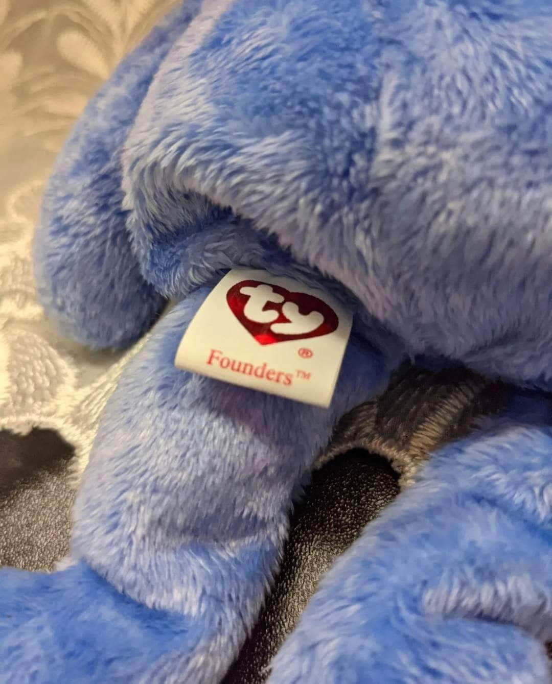 Ty Beanie Baby Of The Month - Founders The Bear - July 2005 (8in) - Vintage Beanies Canada