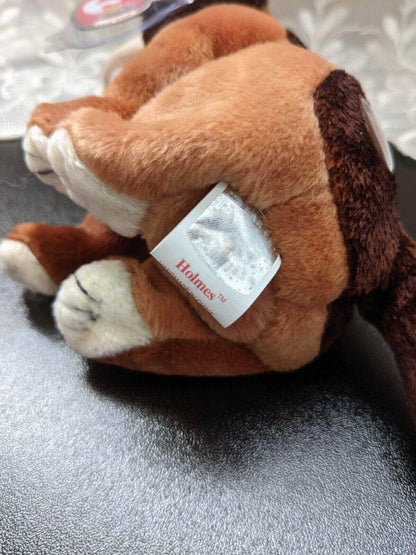 Ty Beanie Baby Of The Month - Holmes The Dog - December 2002 - Vintage Beanies Canada