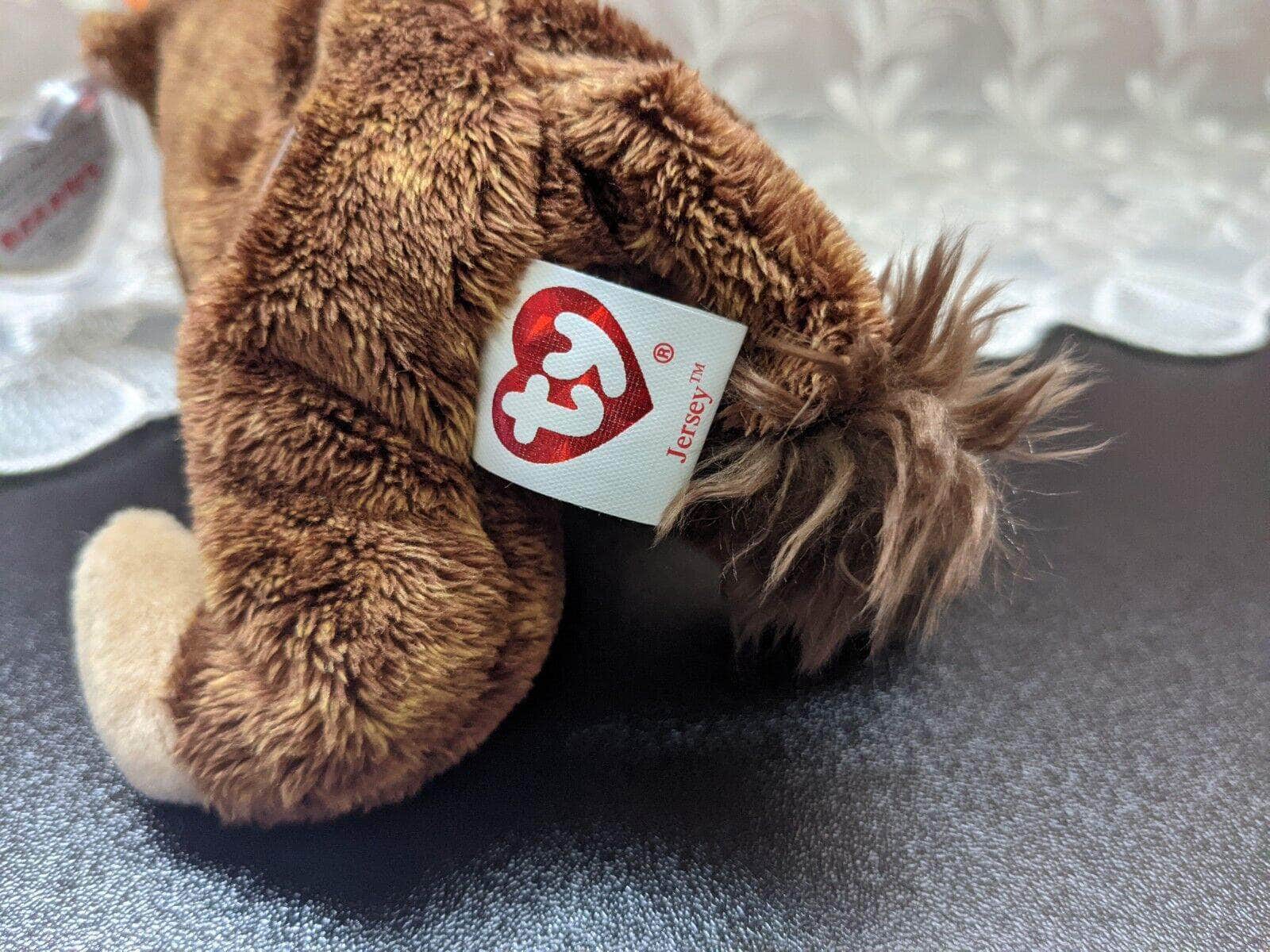 Ty Beanie Baby Of The Month - Jersey The Cow - January 2004 - Vintage Beanies Canada