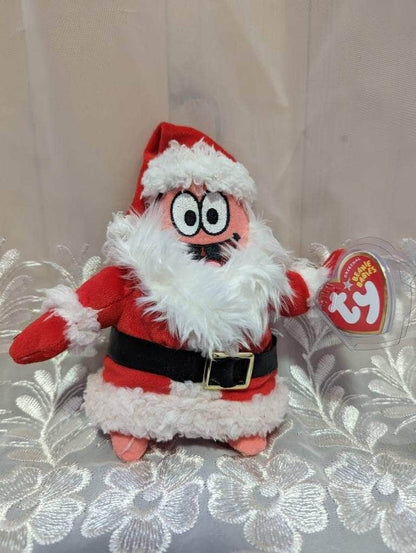 Ty Beanie Baby - Patrick Claus The Starfish From SpongeBob SquarePants (7in) - Vintage Beanies Canada