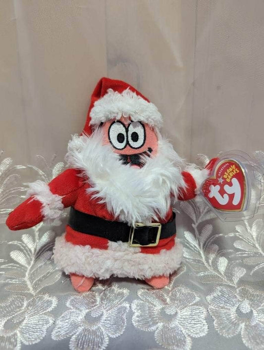 Ty Beanie Baby - Patrick Claus The Starfish From SpongeBob SquarePants (7in) - Vintage Beanies Canada