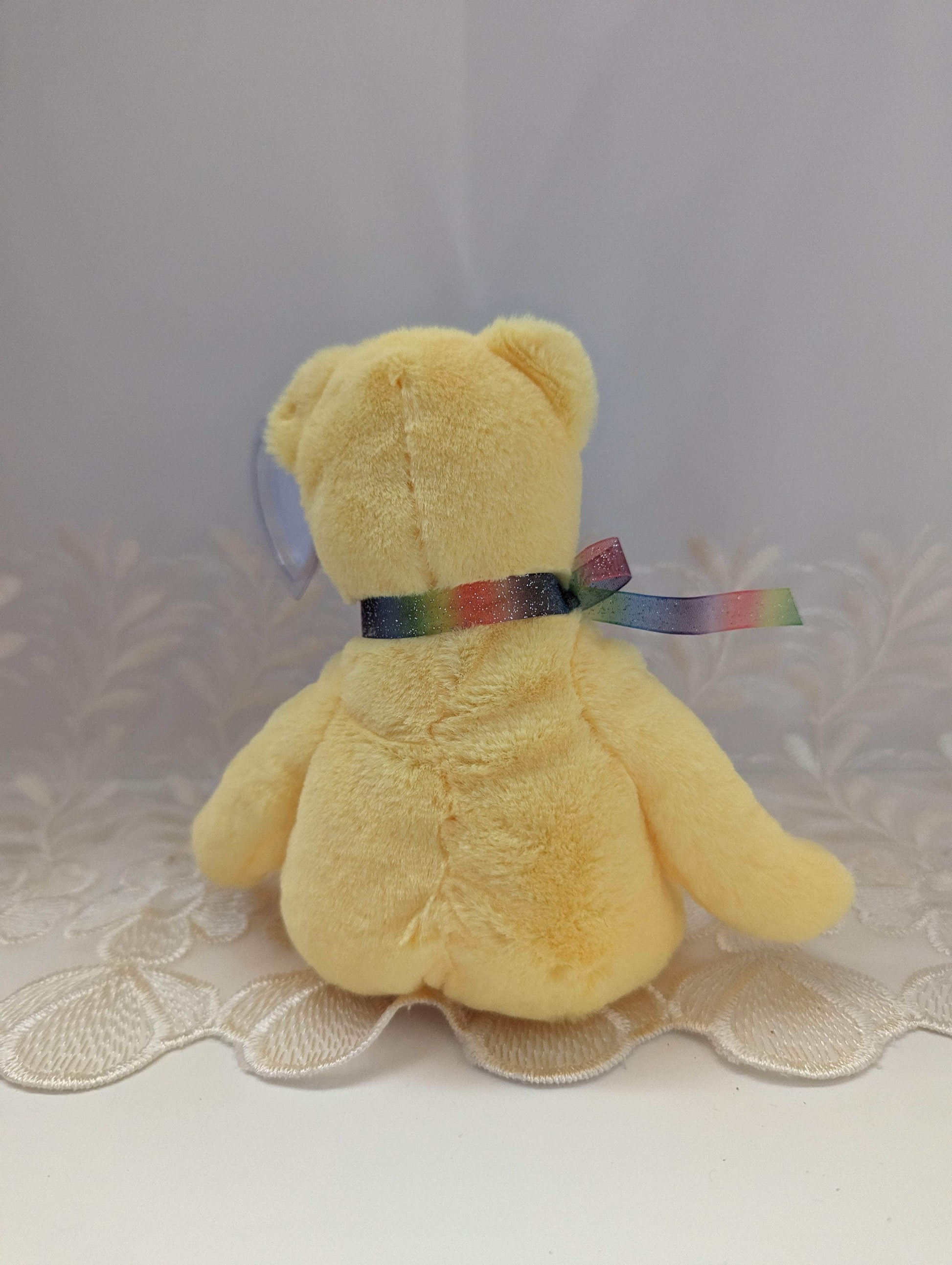 Ty Beanie Baby - Peace II The Yellow Bear - 30th Anniversary (8in) - Vintage Beanies Canada