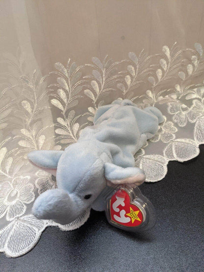 Ty Beanie Baby - Peanut the elephant (8in) - Vintage Beanies Canada
