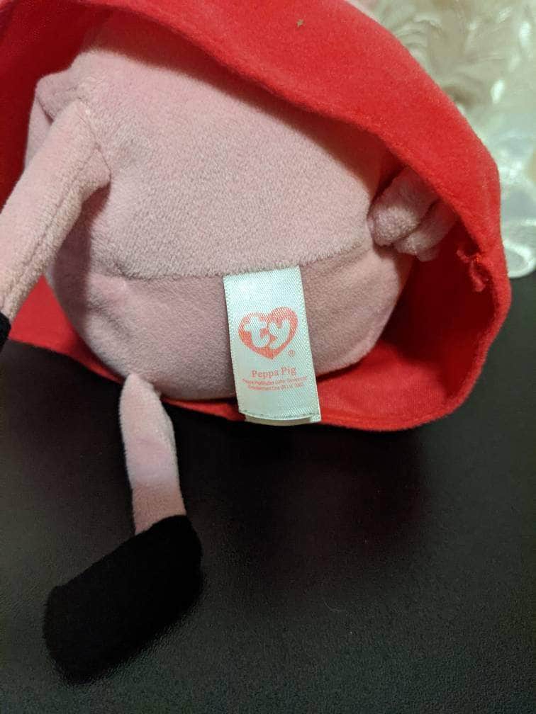 Ty Beanie Baby - Peppa Pig Large Version And Muddy Version Lot (Sold as set) No Hang Tags - Vintage Beanies Canada