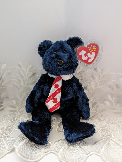 Ty Beanie Baby - Pops The Father's Day Bear (8.5in) Canadian Version - Vintage Beanies Canada