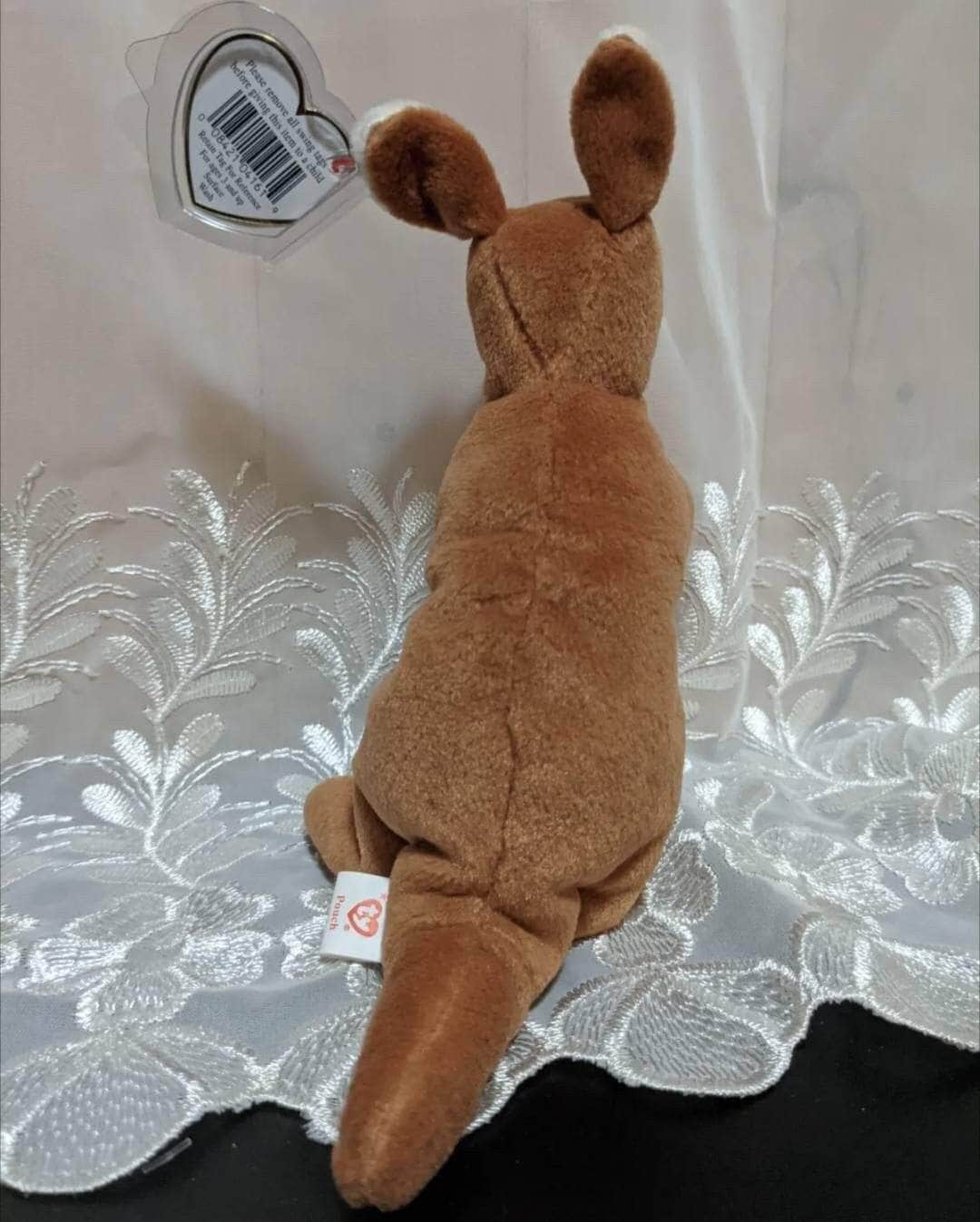 Ty Beanie Baby - Pouch The kangaroo (7in) - Vintage Beanies Canada