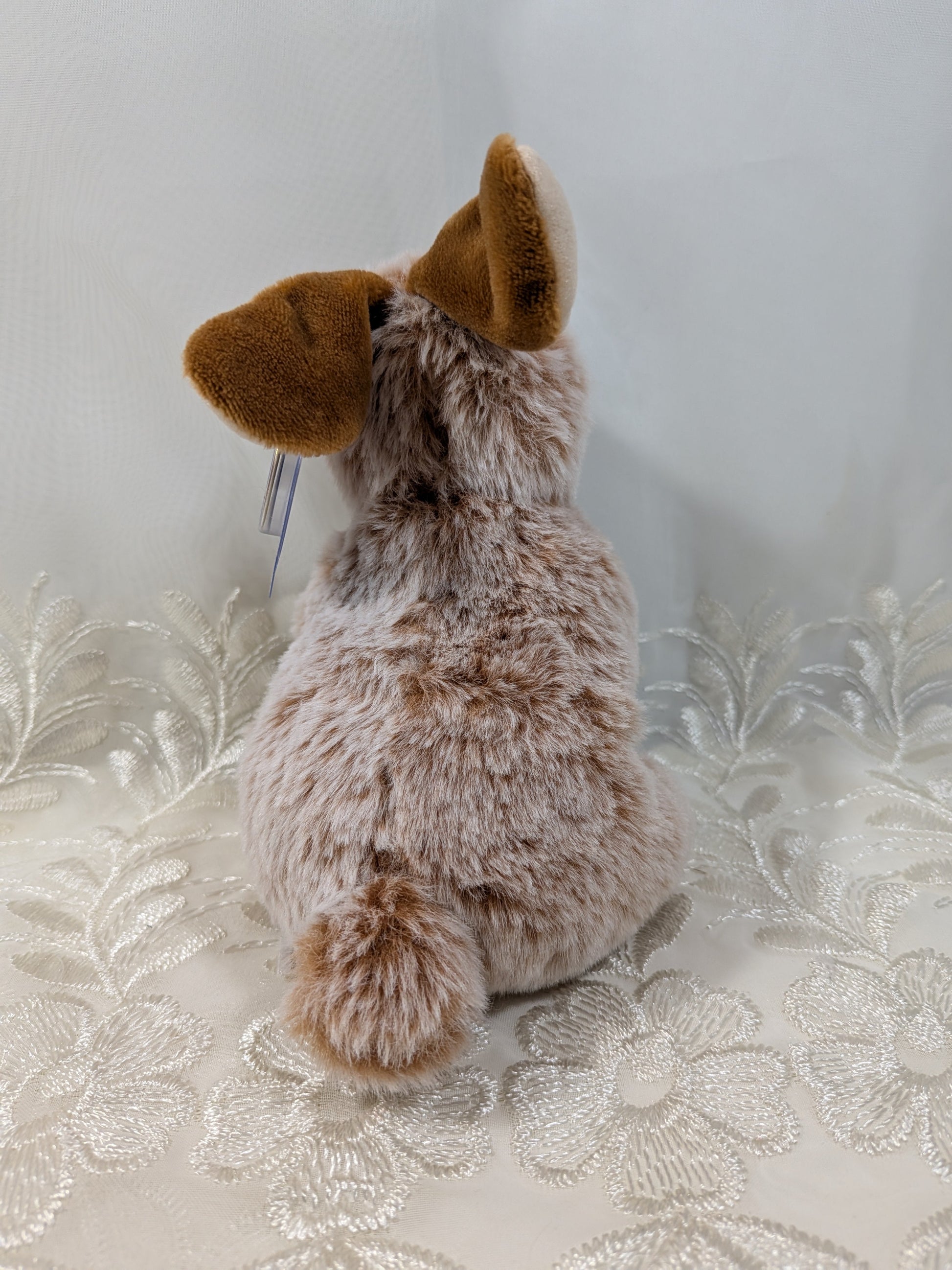 Ty Beanie Baby - Praline the Bunny Rabbit with Easter egg (6 in) - Vintage Beanies Canada