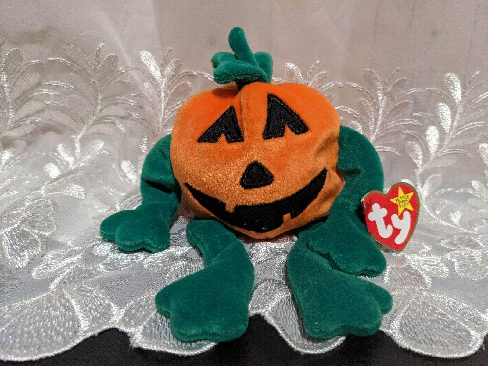 Ty Beanie Baby - Pumpkin The Pumpkin (4in) - Vintage Beanies Canada