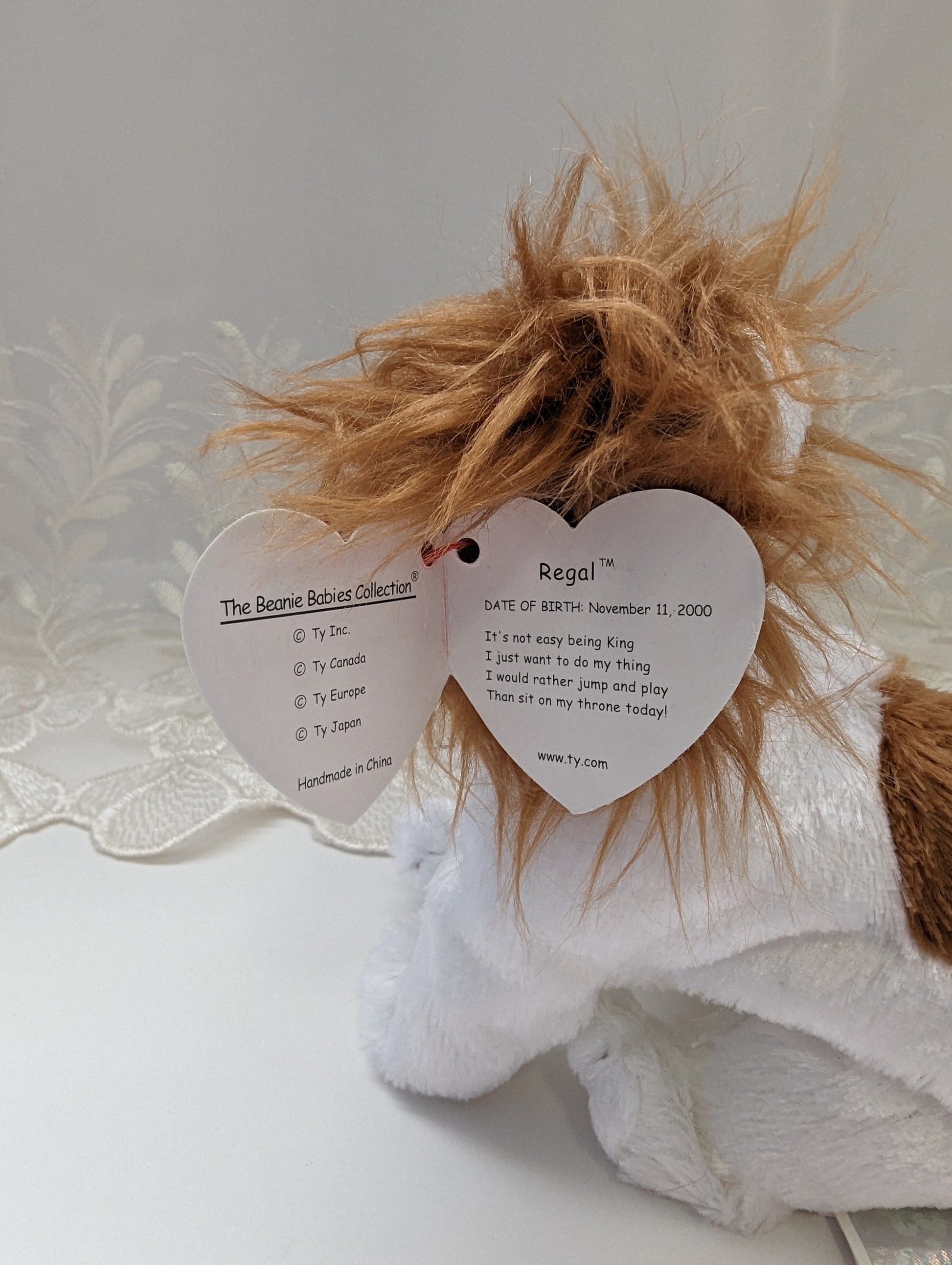 Ty Beanie Baby - Regal The Cocker Spaniel Dog (6in) - Vintage Beanies Canada