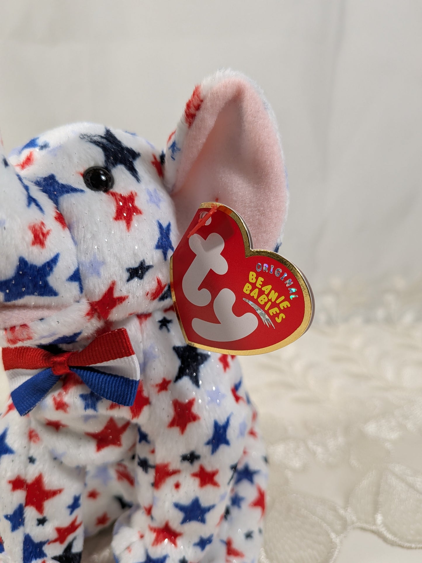Ty Beanie Baby - Righty 2004 The Elephant (7in) - Vintage Beanies Canada