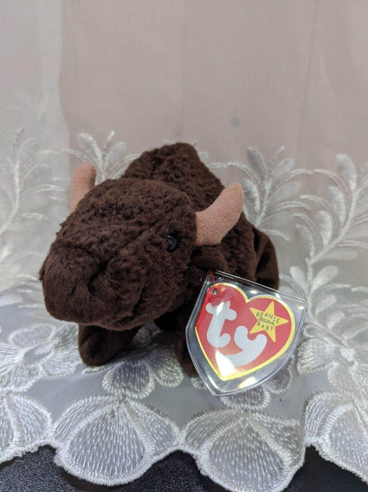 TY Beanie Baby - Roam the Buffalo (6in) - Vintage Beanies Canada