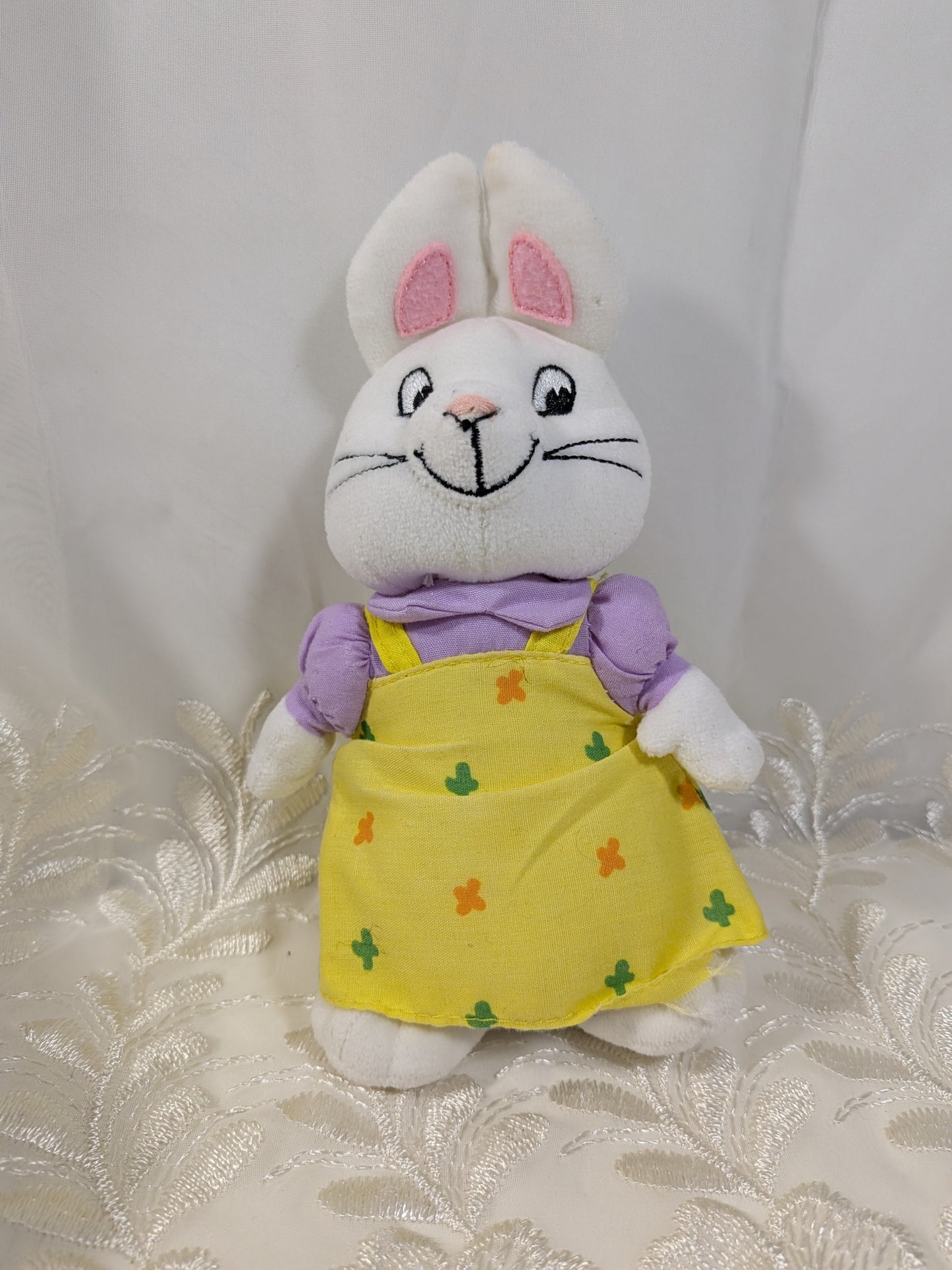 Ty Beanie Baby - Ruby The Bunny From The Children's TV Show Max and Ruby (7in) No Hang Tag - Vintage Beanies Canada