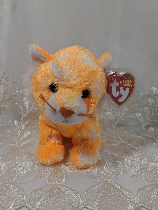 Ty Beanie Baby - Sandals The Orange Tiger (6in) - Vintage Beanies Canada