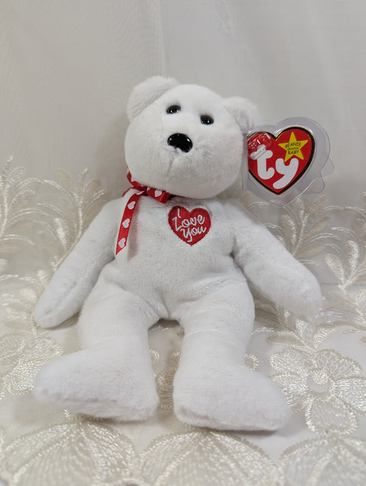 Ty Beanie Baby - Scarlett The Bear (8in) - Vintage Beanies Canada
