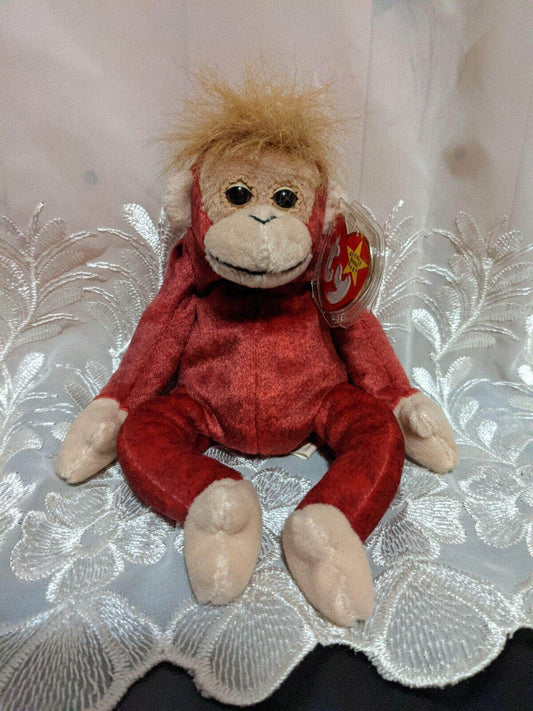 Ty Beanie Baby - Schweetheart the Orangutang (8.5in) - Vintage Beanies Canada