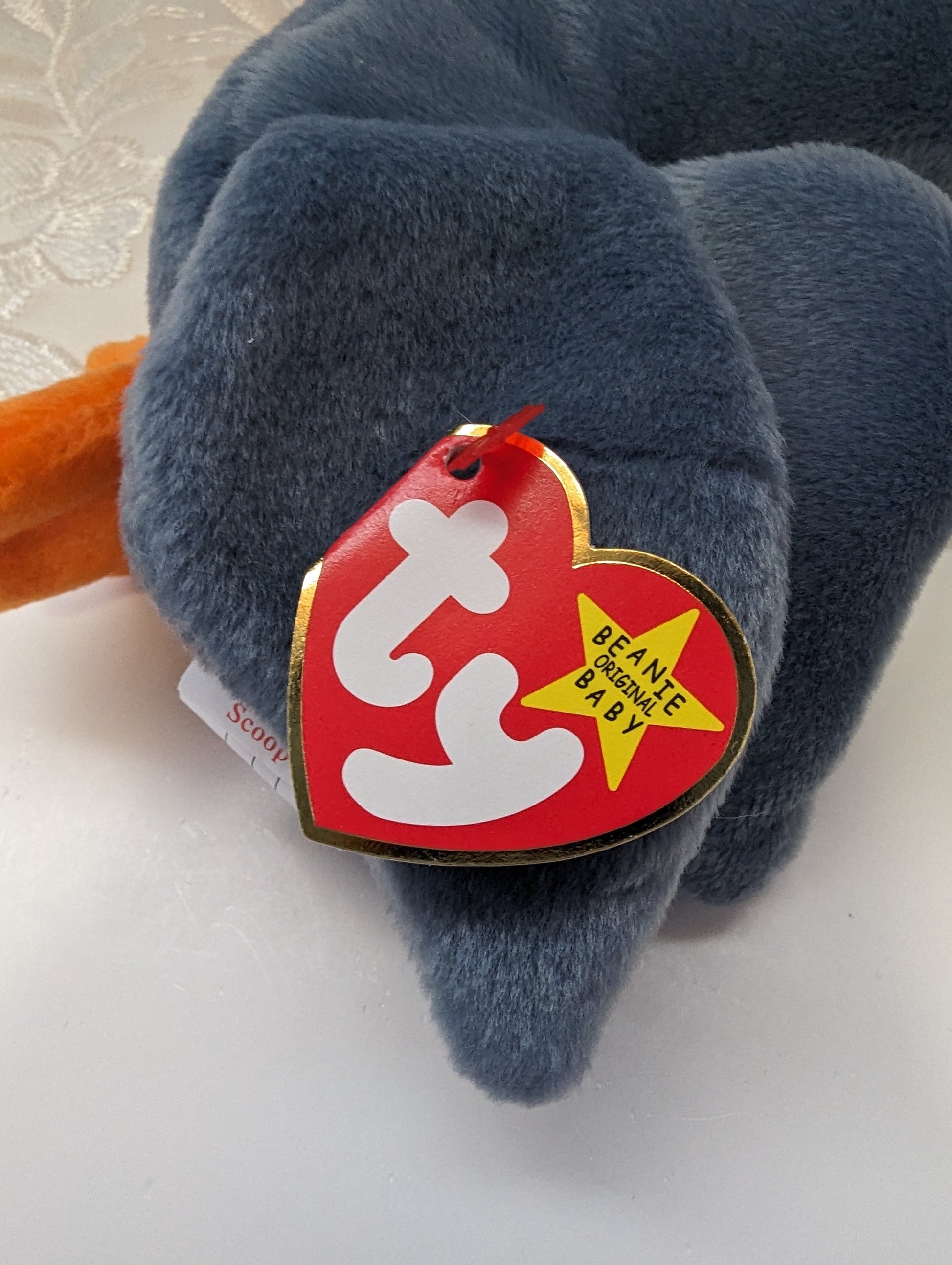 Ty Beanie Baby - Scoop The Pelican (5.5in) - Vintage Beanies Canada
