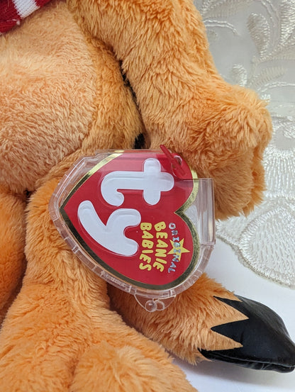 Ty Beanie Baby - Seasons Greetings The Christmas Garfield Cat (9in) - Vintage Beanies Canada