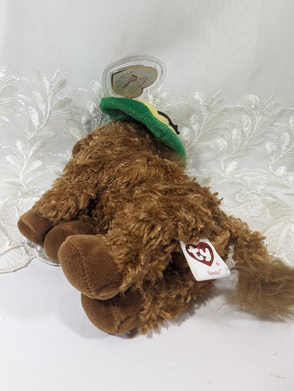 Ty Beanie Baby - Siesta The Donkey With Sombrero (6.5 in) - Vintage Beanies Canada