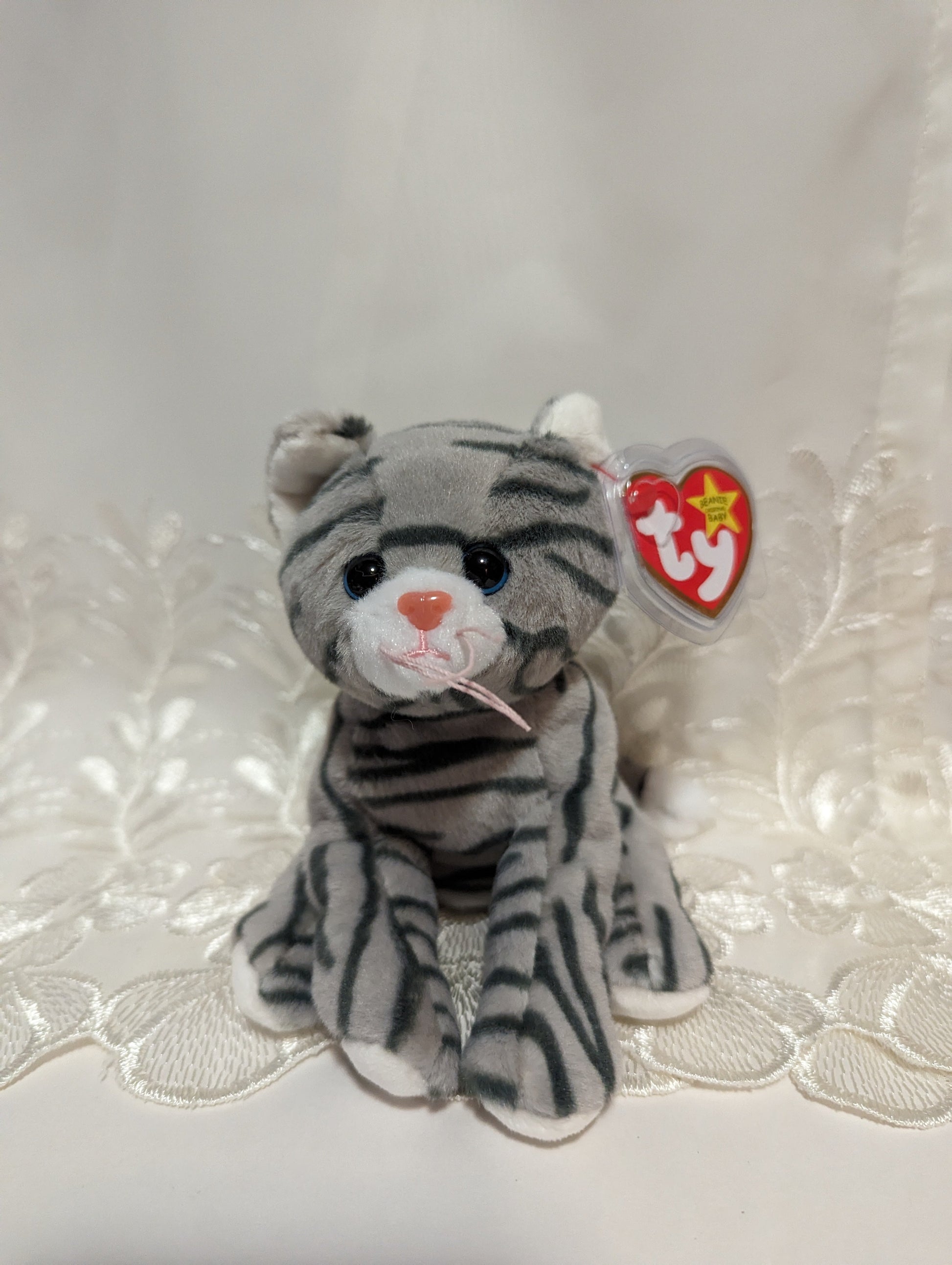 Ty Beanie Baby - Silver II The Cat (6in) 30th Anniversary - Vintage Beanies Canada