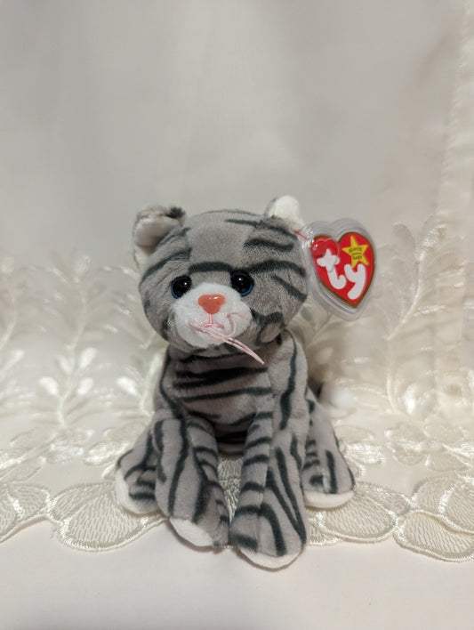 Ty Beanie Baby - Silver II The Cat (6in) 30th Anniversary - Vintage Beanies Canada