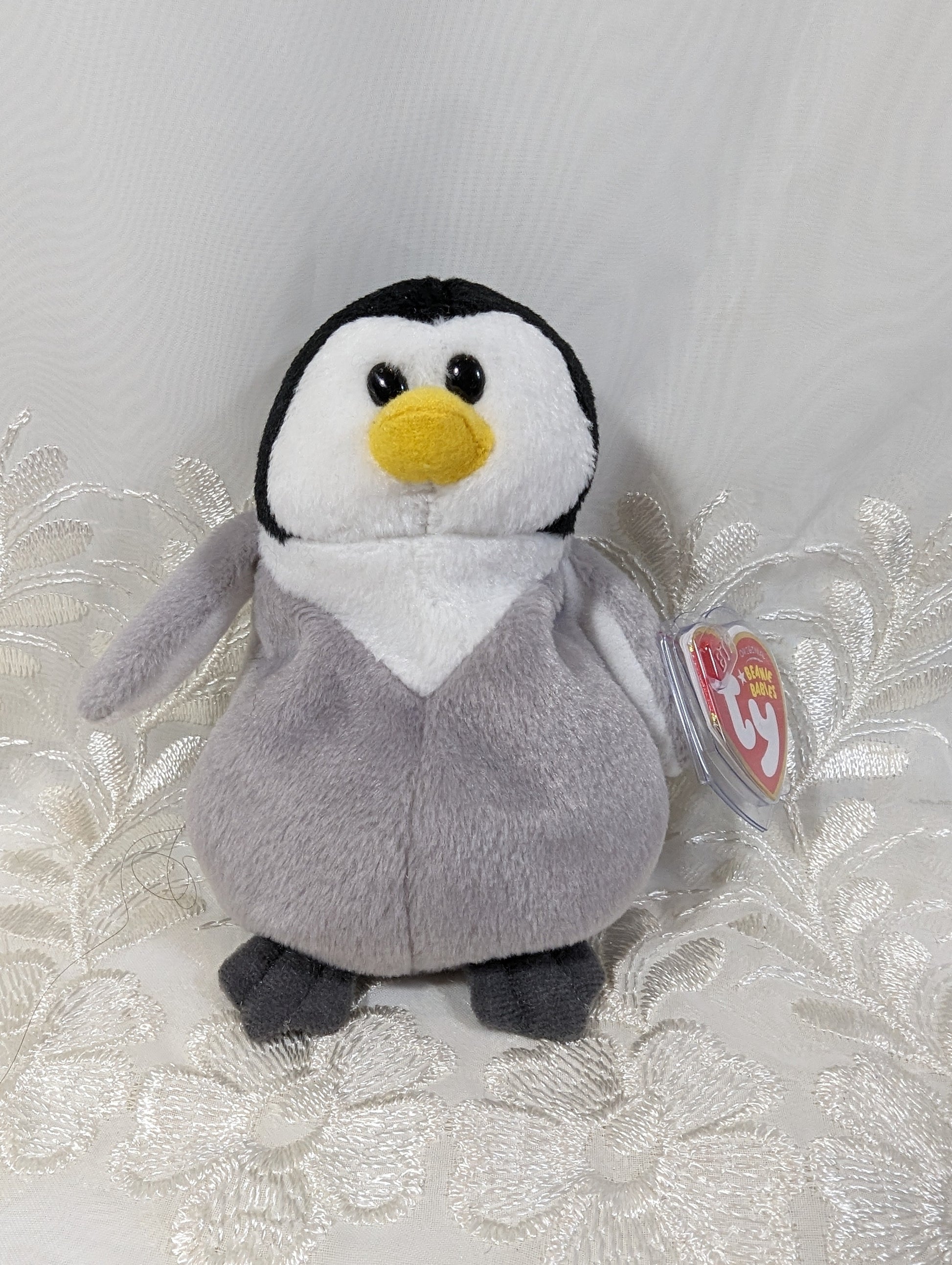 Ty Beanie Baby - Slapshot The Penguin (5 in) - Vintage Beanies Canada